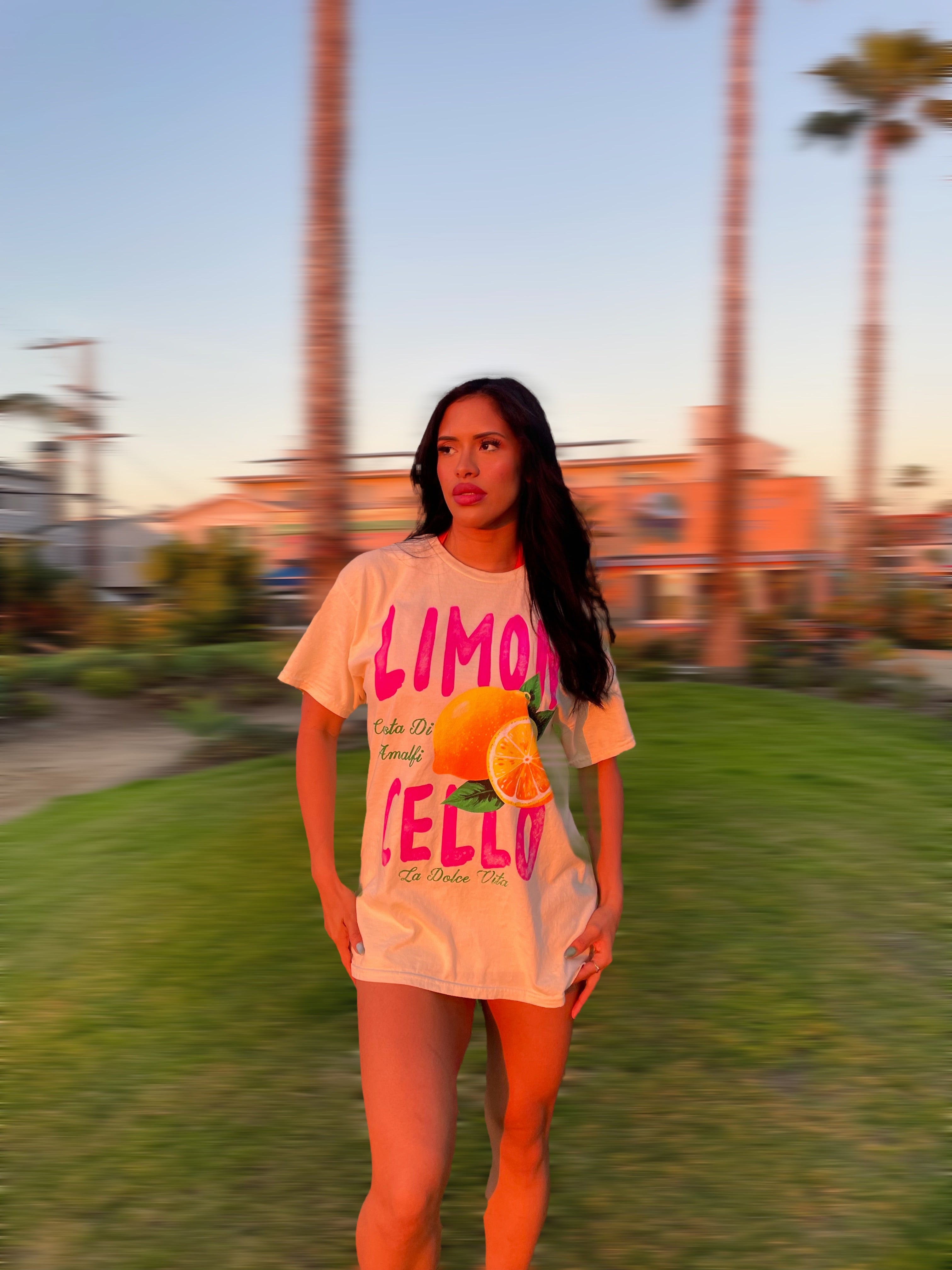 Lemon Drop Oversized T-Shirt