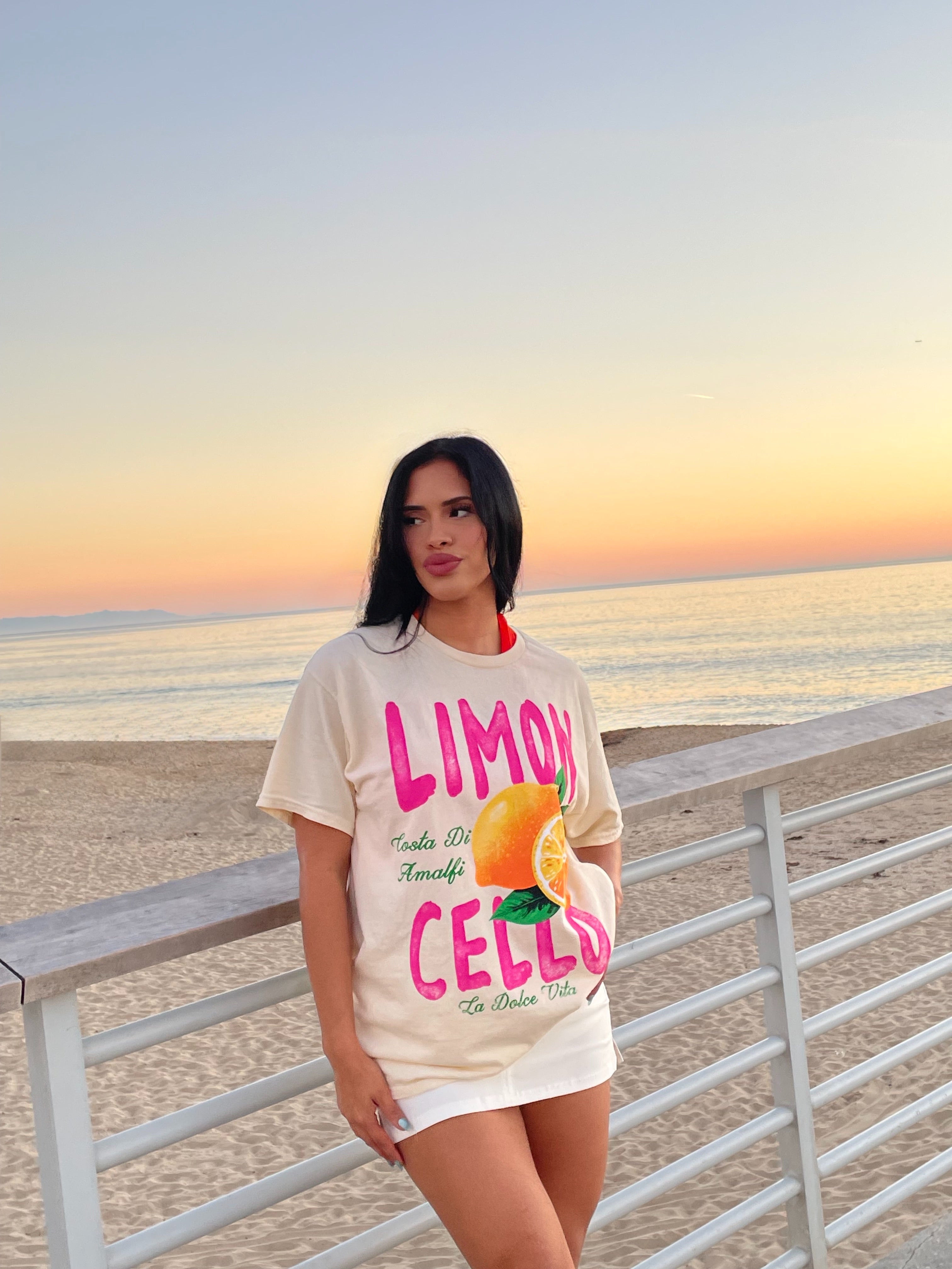 Lemon Drop Oversized T-Shirt