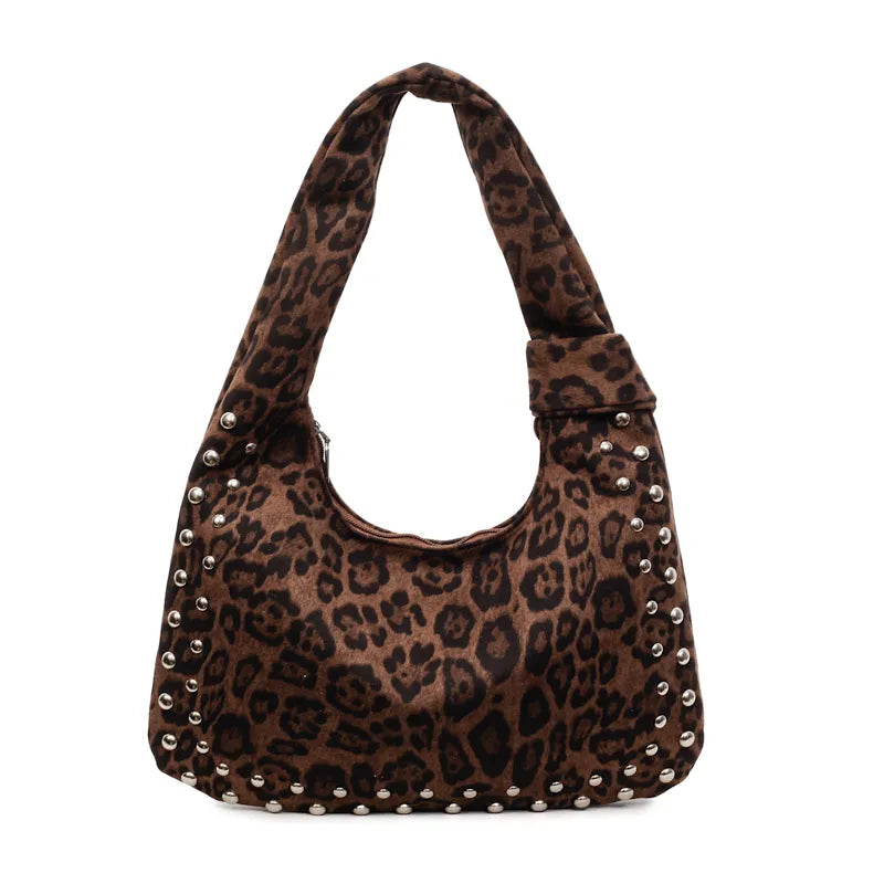 Riri Leopard Print Bag