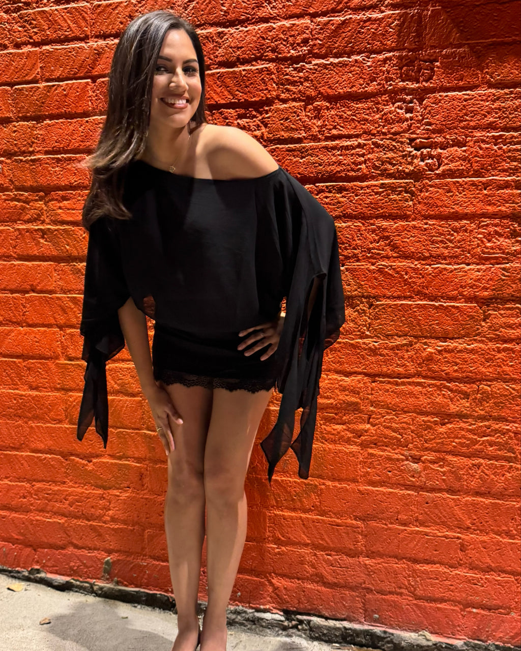 Amora Mesh Top
