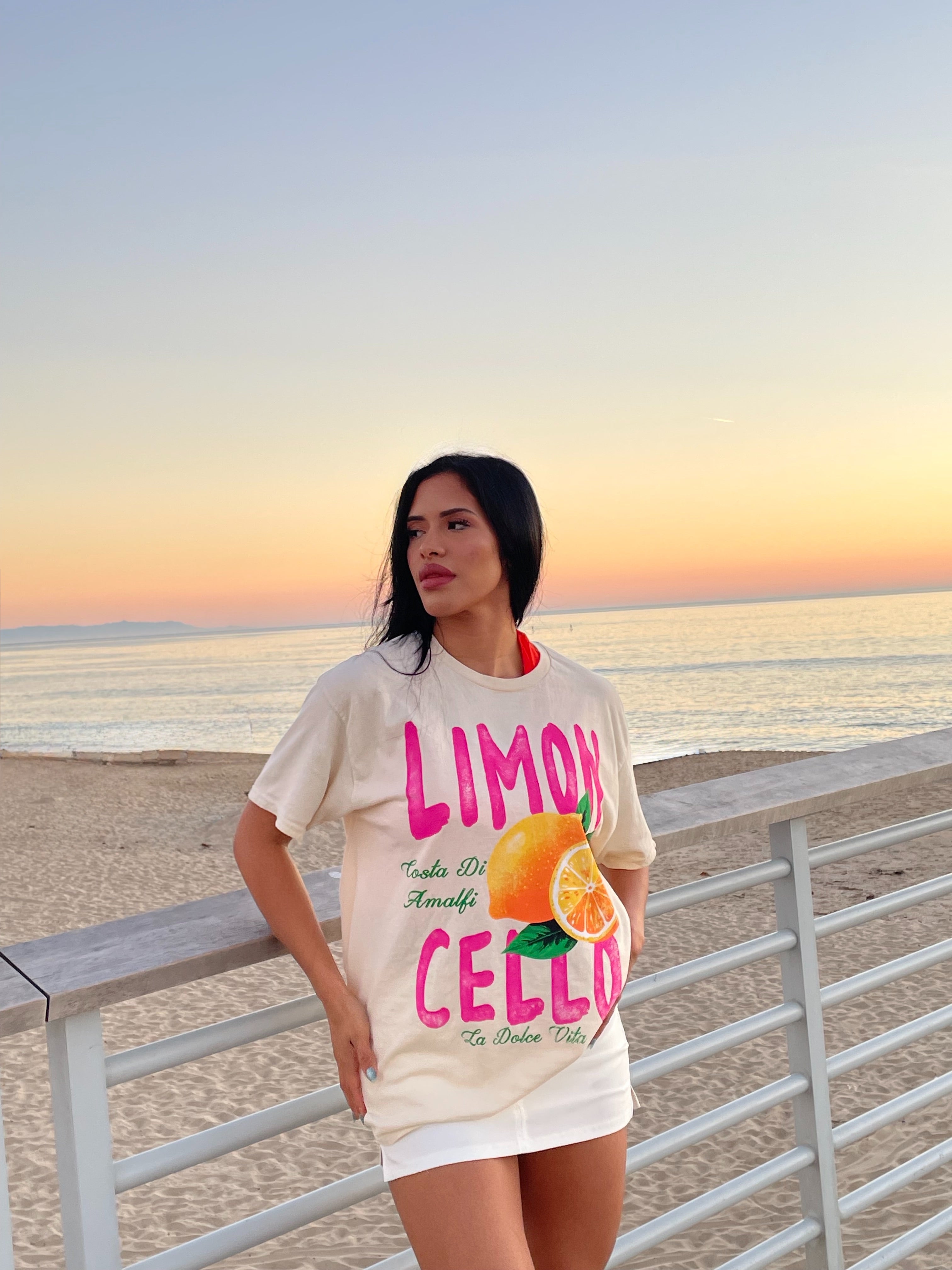 Lemon Drop Oversized T-Shirt