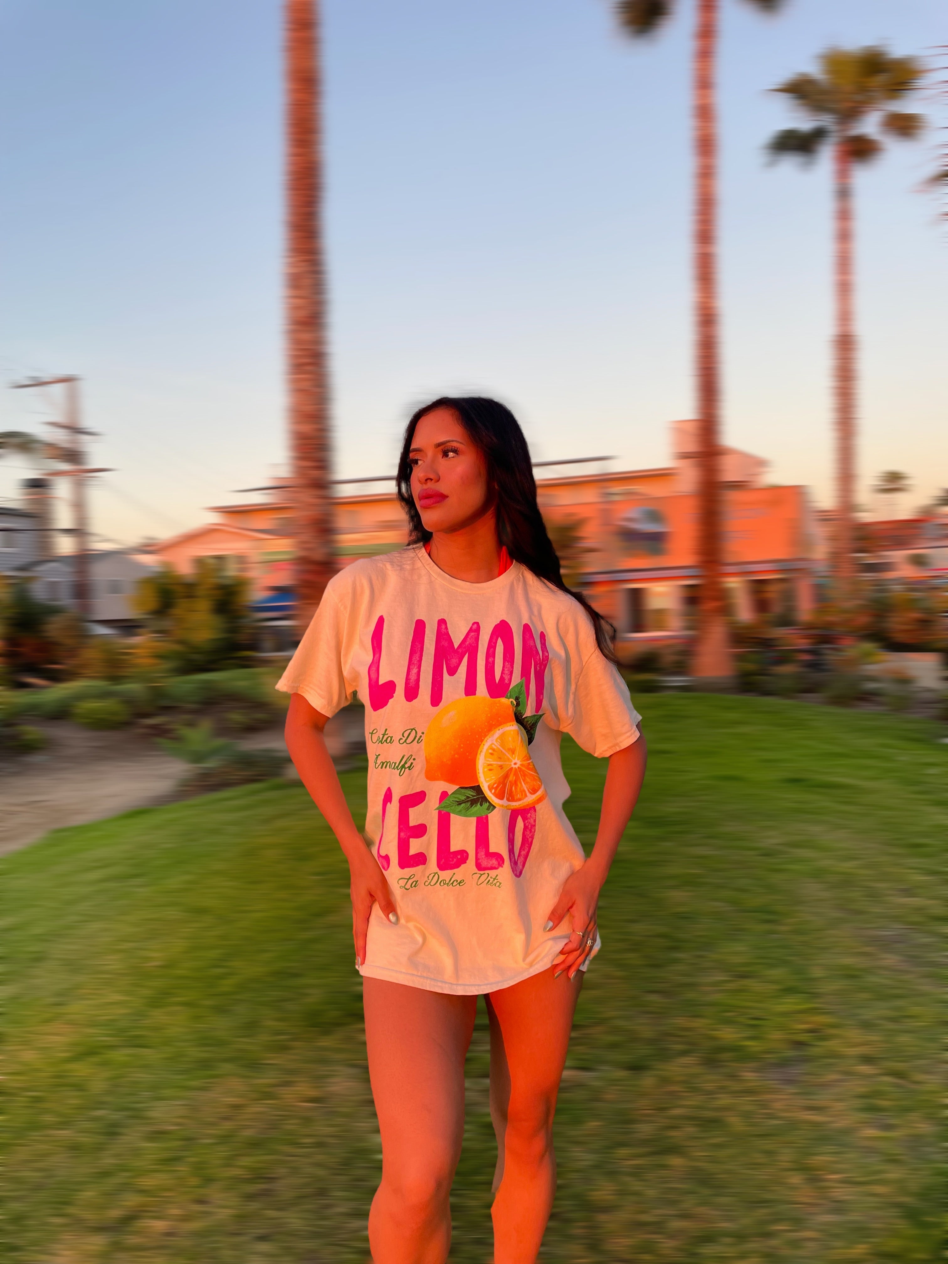 Lemon Drop Oversized T-Shirt