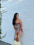 Sabrina Stripe Tube Dress