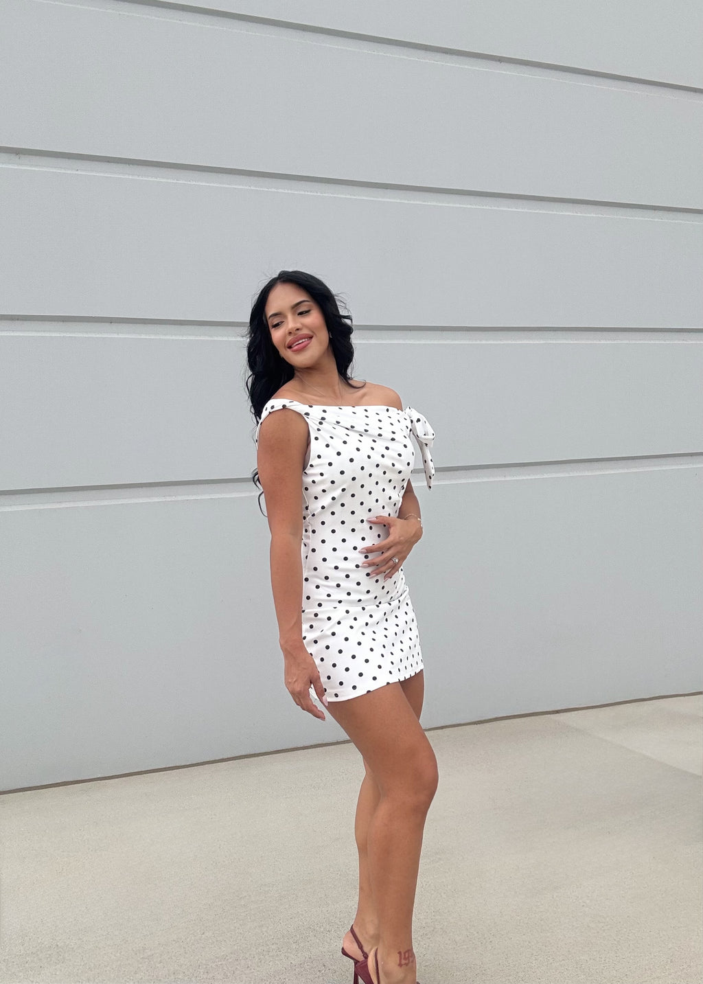 Celine Polkadot dress