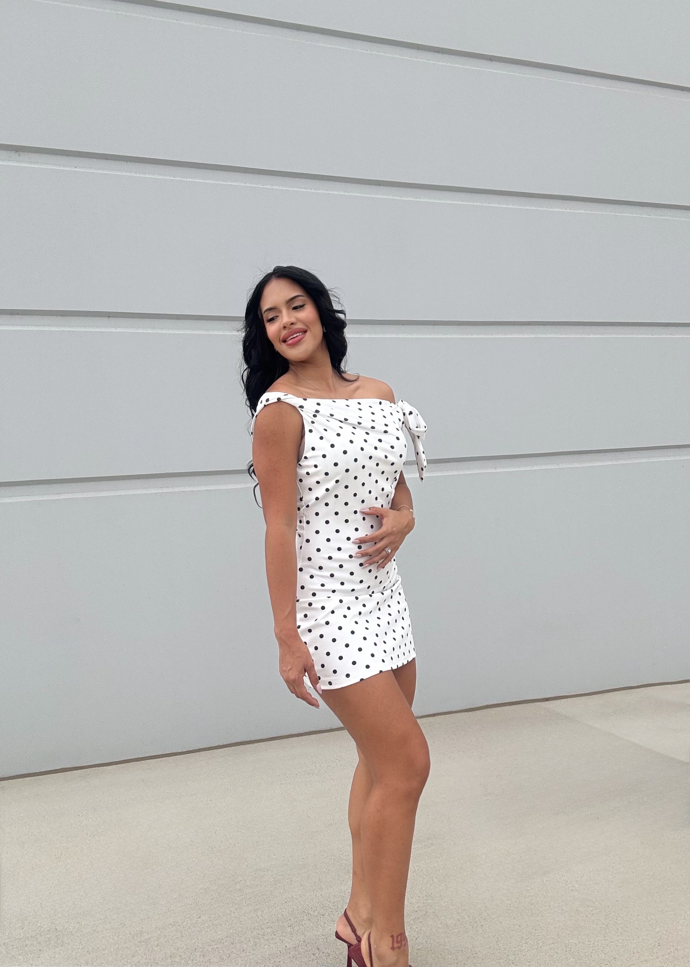 Celine Polkadot dress