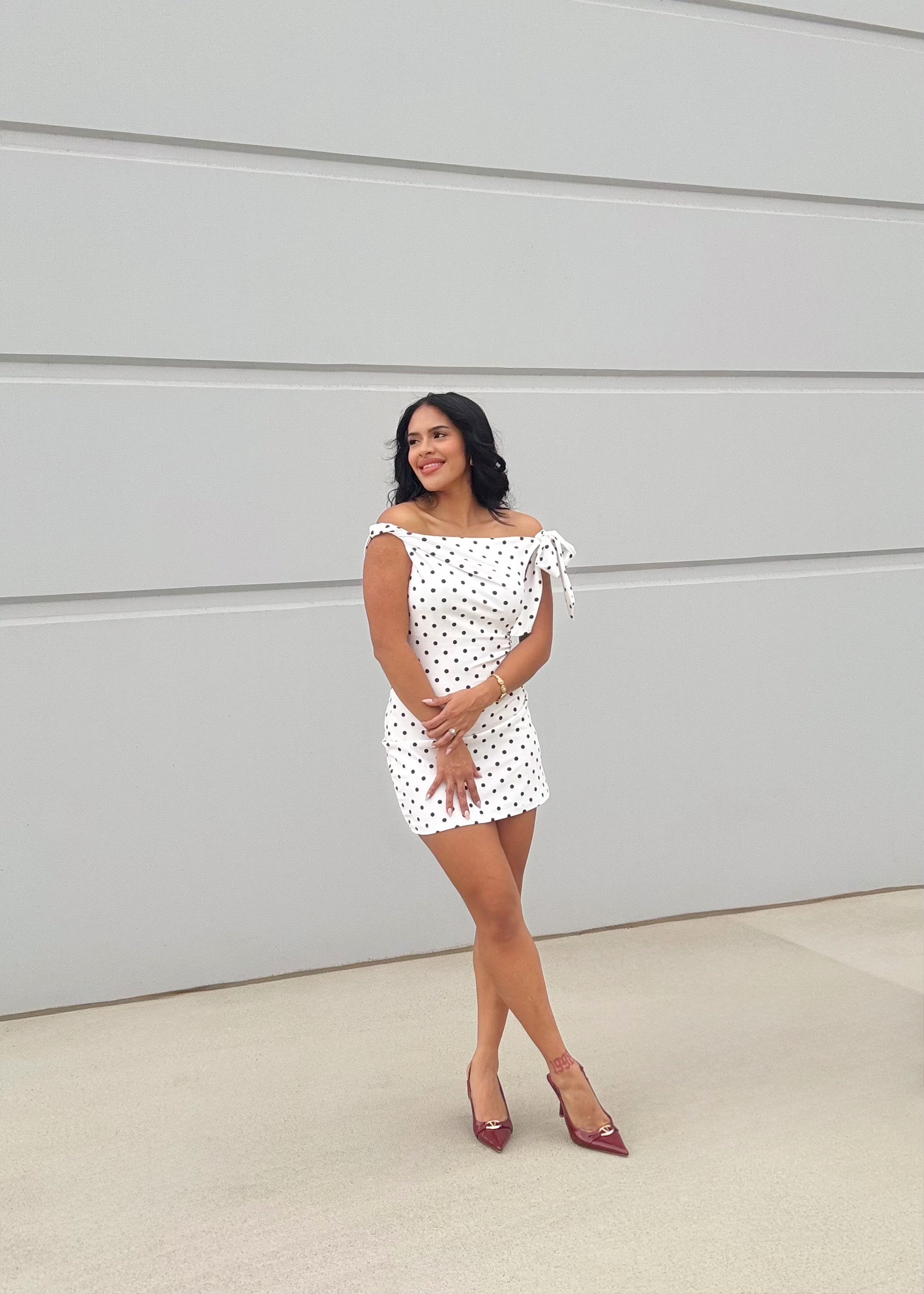 Celine Polkadot dress